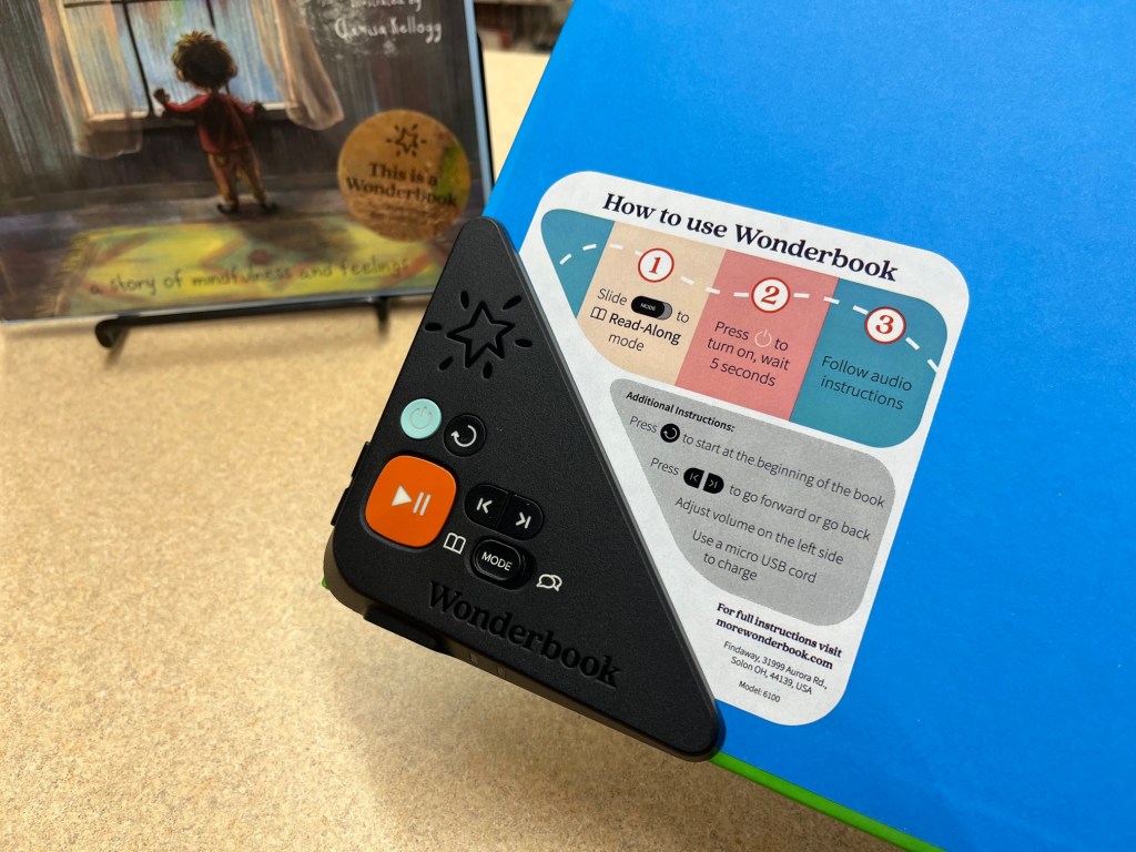 Wonderbook audiobook player