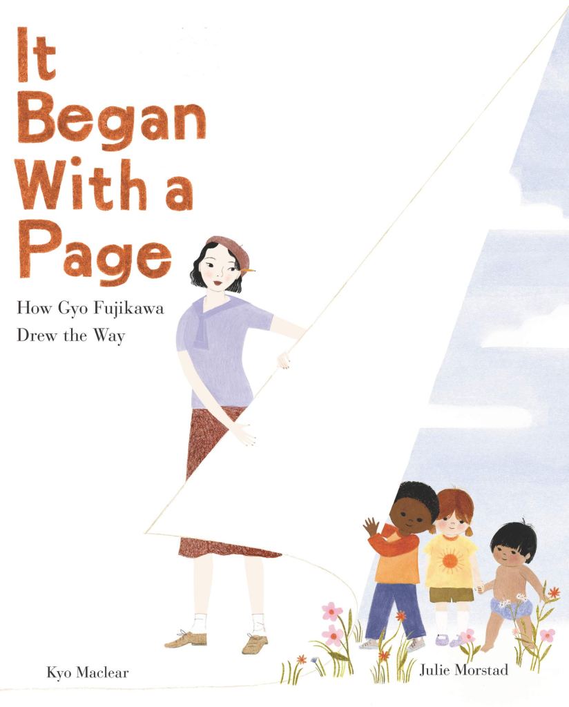 Cover of It Began with a Page: How Gyo Fujikawa Drew the Way