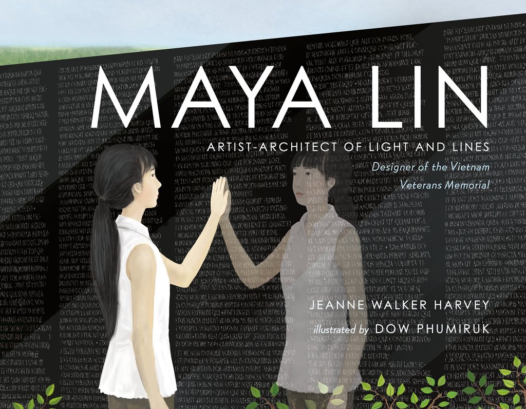 Cover of Maya Lin: Artist-Architect of Light and Lines: Designer of the Vietnam Veterans Memorial