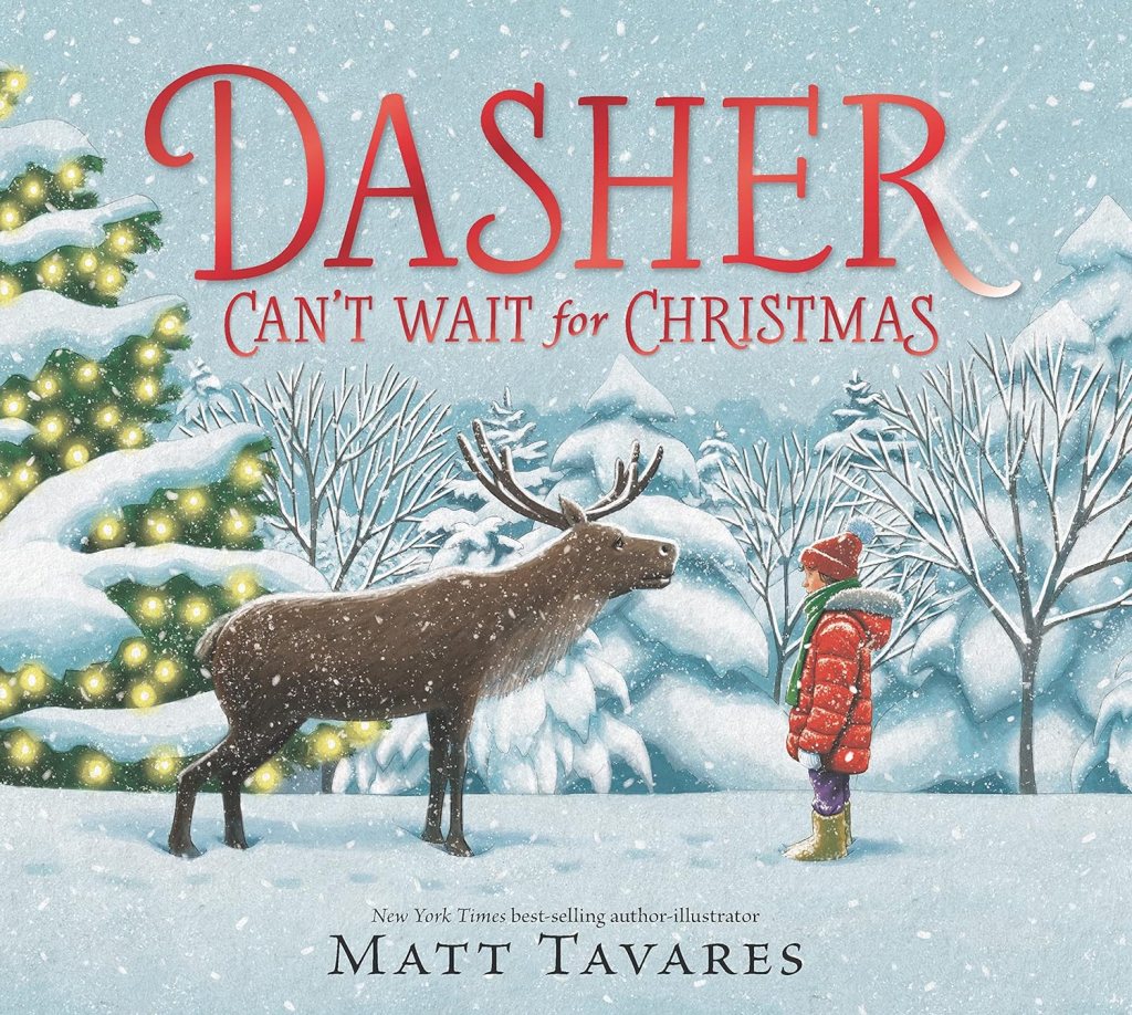 Book cover of Dasher Can't Wait for Christmas