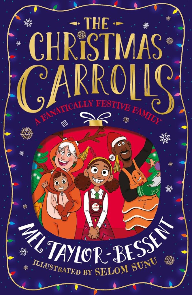 Book cover of The Christmas Carrolls: A Fantastically Festive Family