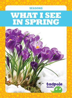 book cover with picture of crocuses blooming in snow